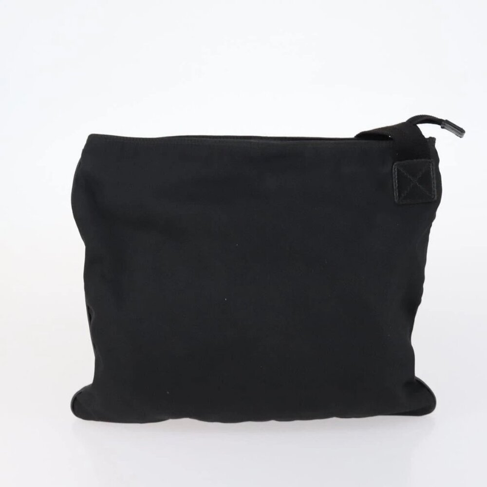 GUCCI Bamboo Jackie Shoulder Bag Nylon 6 Set Black Auth bs29393 - Picture 10 of 16